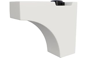 Varile Réservoir de passage de roue universel fin de 55 l, avec raccords 1/2"