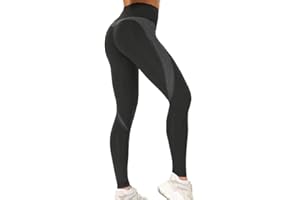 LITTHING Leggings de Entrenamiento, Leggings de Yoga para Mujeres, Pantalones de chándal Spandex, Gimnasio Fitness