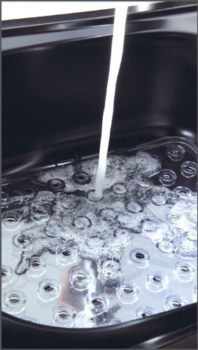 Wenko 2005570100 Spülbeckeneinlage Kristall – extra stark, eckig, Kunststoff, cm, Transparent - 6