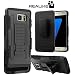 Samsung S7 Cover, REALIKE™ Premium {Imported} Shock Proof Hard Case with Belt Clip for Samsung S7 (Armor Series - Black) RS.749.00