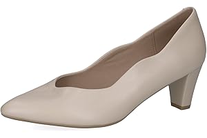 CAPRICE Damen Pumps aus Leder mit Trichterabsatz