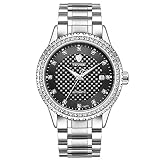 Automatische Mechanische Uhr Edelstahl Tourbillon Gehzeit Genaue Leben Wasserdicht Business Style,A