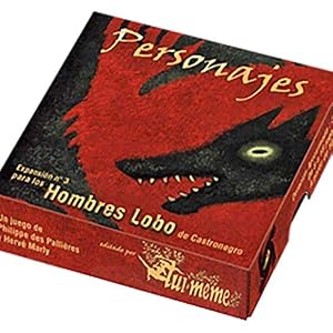 Zygomatic | Los Hombres Lobo de Castronegro: Personajes | Expansión | Juego de Cartas | A Partir de 10 Años | De 8 a 18 Jugadores | 30 Minutos por Partida | Español