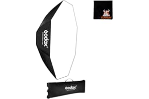 GODOX Softbox 47"120cm Octagon Soft box con Bowens Mount Anello per Portrait Studio Blitz Speedlite Flash