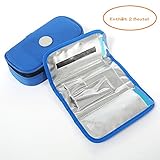 Enshey Portable Insulin Kühltasche Kühler Krankheitsfall...