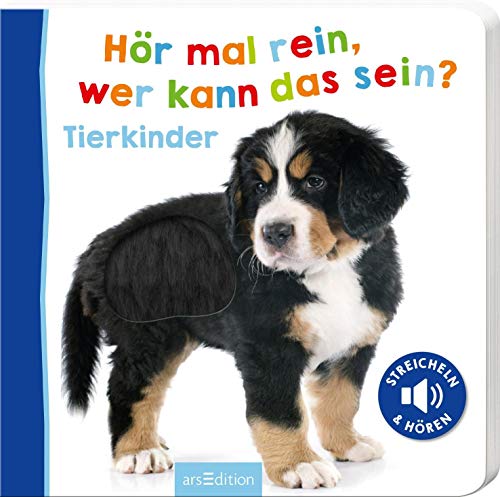 Hör mal rein, wer kann das sein? Tierkinder: Tierkinder (Foto-Streichel-Soundbuch)