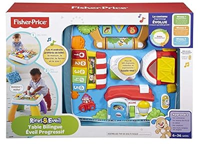 Fisher-Price - DPV20 - Table Bilingue Eveil Progressif