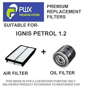 PWX Air Filter + Oil Filter For Ignis Petrol 1.2 L