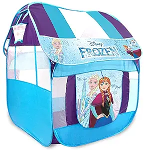 Disney Frozen Foldable Playhouse Tent for Kids- Big Pop-Up Play Tent for Toddler and Baby, Fill with Plastic Balls (Balls not Included) Or use as an Indoor/Outdoor Play Tent (Frozen pop up Tent)