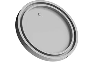 SHINEMOND Klarspülkammerdichtung aus Gummi für Klarspüler für Miele Geschirrspüler 5254442/5254441/5254440 für Dosierkombination Klarspülerfach Geschirrspüler Spülmaschine, Gray