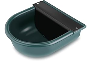 ZERONE Automatic Horse Water Drinker Bowl, Livestock Float Valve Trough, Copper Water Feeder