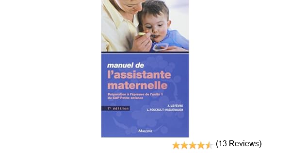 Manuel de lassistante maternelle preparation a lepreuve de lunite 1 du cap petite enfance