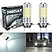 Produktbild NGCAT LED-Leuchtmittel, besonders helle LED-Glühbirne mit Linsenprojektion, 12 - 24 V, 1500 Lumen, SMD-3014-Chipsatz mit 144 LEDs, H7, als KFZ-Leuchtmittel für PKW, als Nebelscheinwerfer, Tagfahrlicht, Blinker, Rückfahrlicht, Rücklicht, Xenon-Weiß, 2 Stück
