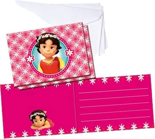 12-teiliges Einladungskarten-Set * HEIDI und DIE BERGE * für Kindergeburtstag oder Motto-Party // bestehend aus 6 Einladungskarten und 6 Umschlägen // Party Invits Einladungen Motto Johanna Spyri Schweiz Geissenpeter Alpöhi