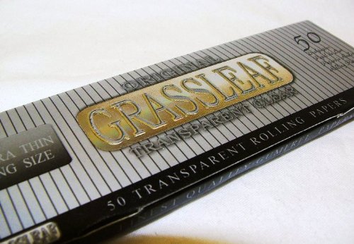 Grassleaf King Size Transparentes Zigarettenpapier – 5 Packungen x 50 Blätter von Trendz - 3
