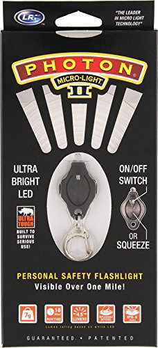 Micro II Key Ring w/Schalter, Weiß LED Licht Gruppenbeleuchtung