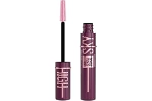 MAYBELLINE NEW YORK Maybelline New-York - Mascara Volume & Longueur - Sky High - Teinte : Burgundy Haze, 7,2 ml