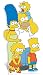 Produktbild Star Cutouts Pappaufsteller der Simpsons-Familie