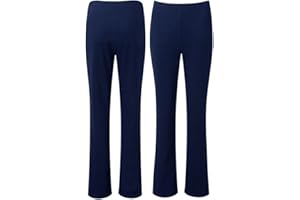 Missy Ladies Stretch Trousers Pack of 2 Bootleg Stretch Trousers Black Size 8-26