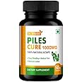DR. VITASTA Piles Cure 1000mg | 100% Natural & Safe | Stop Bleeding | Reduce Pain | Remove Lumps | Dietary Supplement | (50 Capsules - Pack of 1)