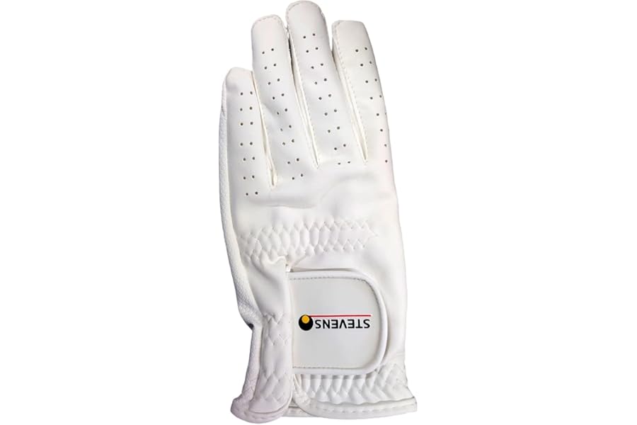 Stevens Ladies Right Hand White Bowling Glove