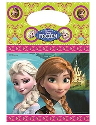 Procos Sachet Anniversaire Frozen x6 - La Reine Des Neiges - Taille Unique