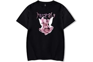 Xiakila Melanie Martinez T-Shirt Uomo Donna Primavera Estate Reversibile Stampa Manica Corta, Felpa Stampa Cartoon Streetwear