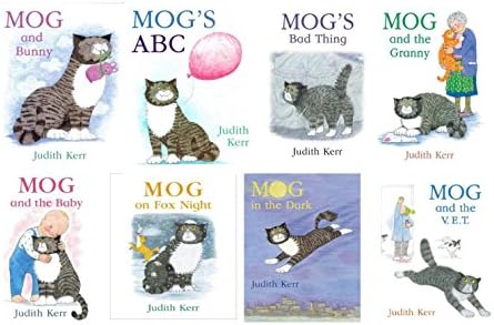 Mog Picture Books - 8 Pack Selection (Mog in the Dark, Mog And The Baby, Mog and the Vet, Mog and Bunny, Mog and the Granny, Mog on Fox Night, Mogs Bad Thing &amp; Mogs ABC)