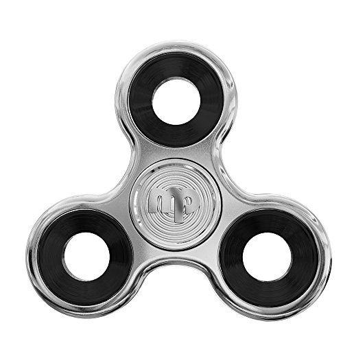 MUPATER fidget spinners, EDC spinner fidget toys, Stress Reducer for Children and Adults, NEW Silver MUPATER fidget spinners, EDC spinner fidget toys, Stress Reducer for Children and Adults, NEW Silver
