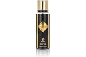 BUSINESS SQUARE BS AYAT PERFUMES Niebla perfumada Paraíso 250 ml Mist para el cuerpo Arabian Fragancia para hombre y mujer Fabricado en Dubai (Paradise), 1 item