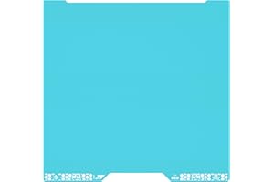 BIQU CryoGrip Pro Glacier pour imprimante 3D Bambu-Lab H2D Plaque de Construction Panda 355 x 346 mm Double Face Fine Textured Spring Steel Sheet Removable Surface Platform
