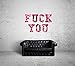 Produktbild Fuck You Roses Wallart Certified Freak 150 x 100 cm