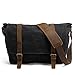 Produktbild penao Mann Umhängetasche Canvas Messenger Tasche Retro Tasche Öl Wachs wasserdicht Querschnitt Seite Typ verrückt Pferd Rindsleder Kamerarucksack