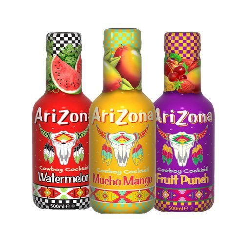 Preisvergleich Produktbild AriZona Erfrischungsgetränke Cowboy Cocktails PET 3er Set