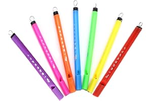 20 Stück Vogelflöte Flöte, RosyFate Kunststoff Vogelpfeife Kinder, Vogelwasserpfeife Set, Vogelflöte mit Piston, Erzeugt Einen Angenehmen Vogelruf, Geschenke für Kinderr