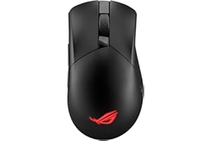 ‎ASUS ASUS ROG Gladius III Wireless AimPoint RGB Gaming Maus (optischer ROG AimPoint-Sensor, 36.000 DPI, 650 IPS, ROG Micro Switches, ergonomisch, 2,4-GHz, Bluetooth®, USB, schwarz)
