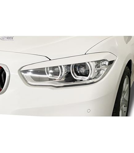 Scheinwerfer-Augenbrauen Für BMW X3/X4 G01/G02 – Glänzend Schwarz, Carbon-Look, Einfach Anzubringen