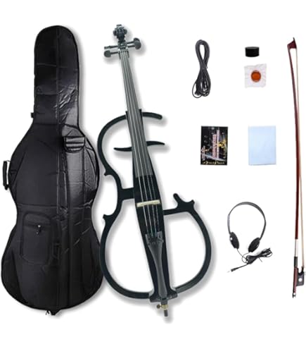 Violoncello Classico Cantabile 4/4 Per Studenti - Set Completo Con Archetto E Custodia - Foto 10
