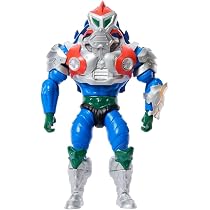 Masters Of The Universe Origins - Michelangelo Turtles Of Grayskull Action Figure Crossover 14 Cm Con Nunchaku E Scudo - 3