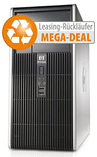 hp Compaq dc5750CMT, AMD 2x 2,2 GHz, 4 GB, 250 GB, DVD, Win7 (ref.) - 2