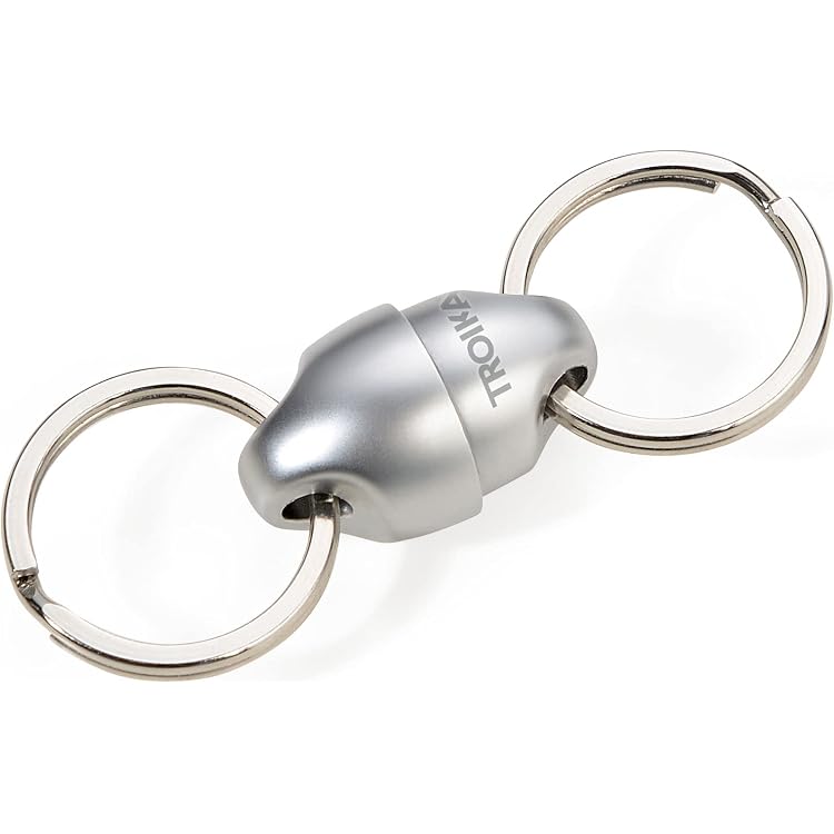 Porte-clés Mousqueton Aimant N-K | Aimant Puissant | Pour Outdoor, Randonnée, Clés | Noir