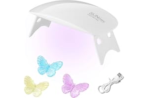 Doukesh Lampada UV LED per Unghie e Resina - Mini Lampada per Nail Art