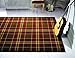 Produktbild Lord of Rugs Glen kilry Tartan Qualität Modern Schwere Karomuster Burgund Gelb Bereich Teppich in 3 Größen, Polypropylen, Mehrfarbig, 160 x 230 cm (5'3'' x 7'7'')