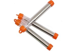 Namvo 3 szt. mieszek kieszonkowy Blow Fire Tube ze stali nierdzewnej składany blow Fire Tube do grilla kominkowego, ogniska, dmuchania powietrza w jednym ognisku, podróży