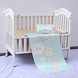★ Tipps zur Verwendung: Die Babykühlmatte lässt sich sehr einfach und bequem mit einem feuchten Handtuch reinigen, was Zeit spart.Um Kindern ein optimales Schlafklima zu bieten, sollten wir die Unterlage 3-4 Mal pro Woche reinigen.