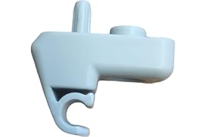 CAR PASSION Gancho soporte fijación aleta parasol Pantina original derecha izquierda 1 unidad (para Lancia Ypsilon 2003-2011)