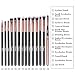 Ovonni 24pcs Professional Superior Cosmetic Makeup Brush Makeup Tools Kit Brush Set Black Brush Roll