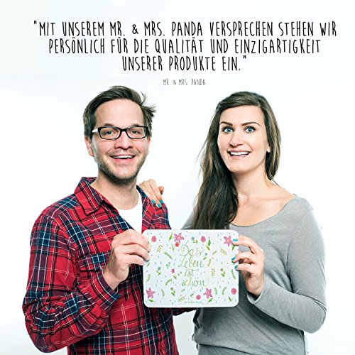 Mr. & Mrs. Panda Mauspad Druck Blumen Das Leben ist schön – 100% handmade & handbedruckt – Blumen, Blümchen, Flowerpower, Leben, das Leben ist schön, Mouse Pad, Mousepad, Computer, PC, Männer, Mauspad, Maus, Geschenk, Druck, Schenken, Motiv, Arbeitszimmer, Arbeit, Büro Blumen, Blümchen, Flowerpower, Leben, das Leben ist schön, - 5