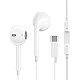 Cuffie USB C,Hi-Fi Stereo Auricolari USB C con filo,Auricolari Type C In Ear Con Microfono,Auricolari USB C per Samsung S23 U
