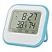 Produktbild 3-IN-1 Touchscreen Mini-Wetterstation, Thermometer und Hygrometer mit Uhr und Alarm Weiß